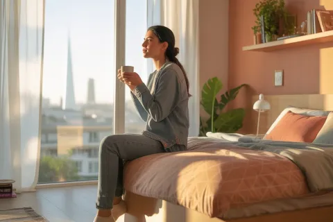 خوابگاه دخترانه به‌عنوان محل تمرین ترک وابستگی عاطفی 