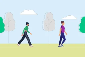 پیاده روی بهترین راه کنترل استرس در خوابگاه دخترانه در تهران